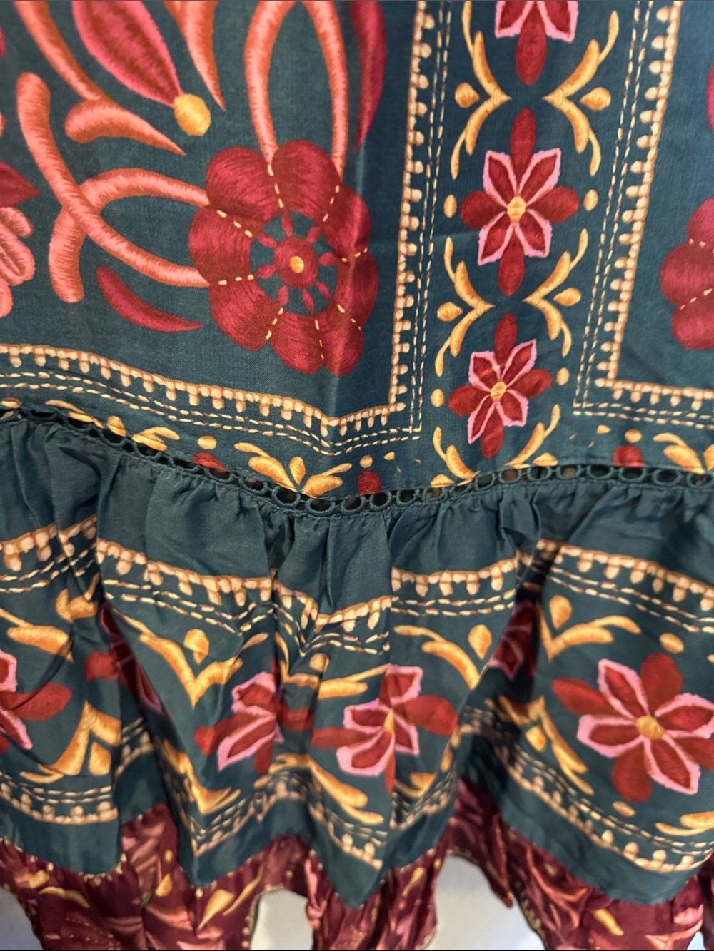 FARM Rio Seashell Tapestry Maxi Dress - Picture 11 of 13